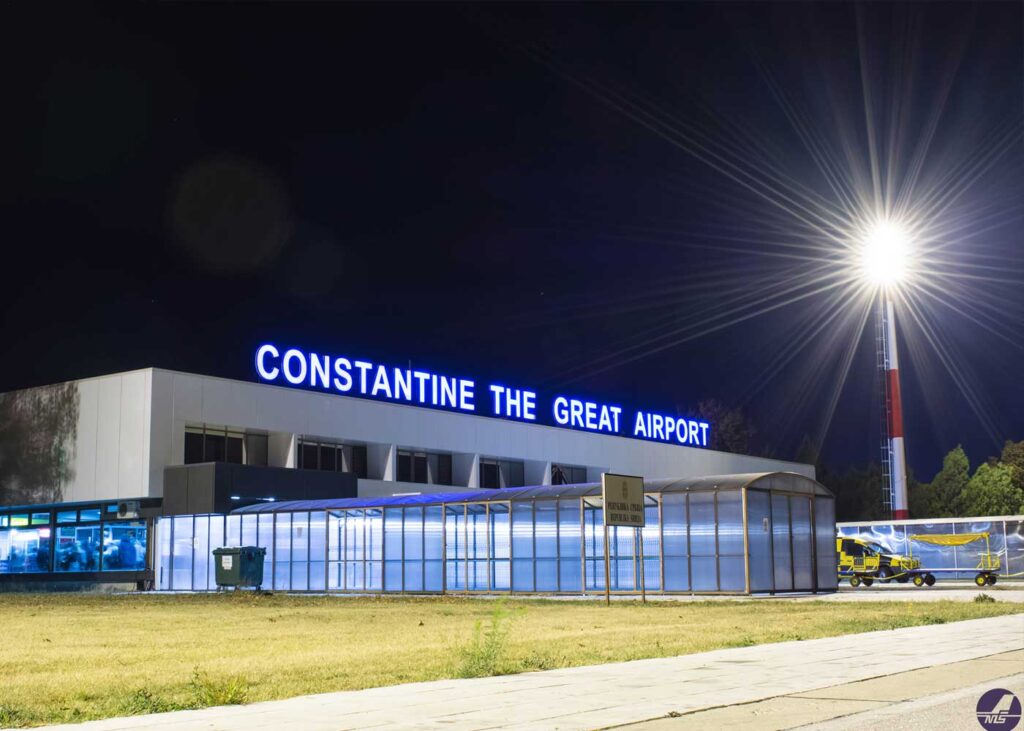 Konstantin Veliki - Aerodrom u Nišu foto TO Niš